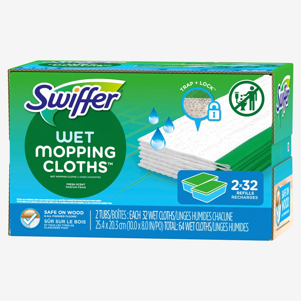 Swiffer Sweeper Wet Mopping Cloths, 64 count Swiffer Sweeper Wet Mopping Cloths, 64 count
