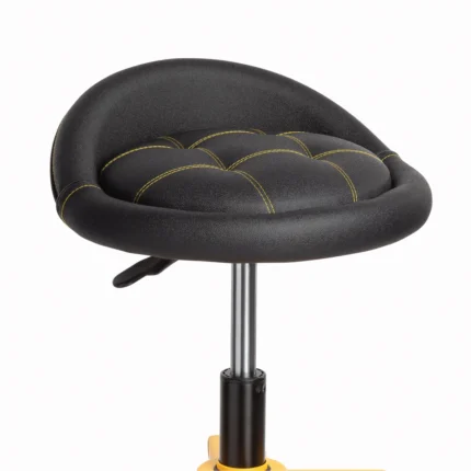 DeWALT Quilted Seat Adjustable Shop Stool with Casters