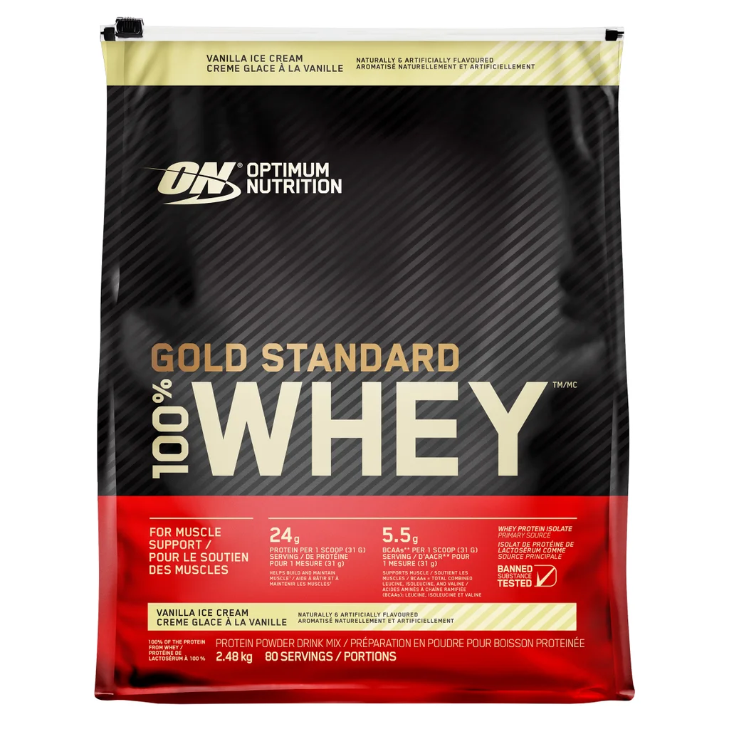 Optimum Nutrition Gold Standard Whey Protein Vanilla Ice Cream Optimum Nutrition Gold Standard Whey Protein Vanilla Ice Cream