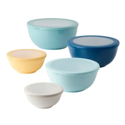 andex Melamine Bowl Set with Lids