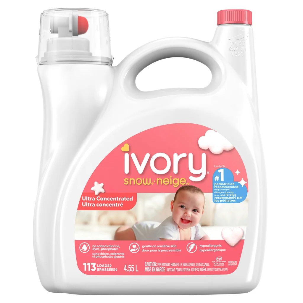 Ivory Snow Newborn Liquid Laundry Detergent, Ivory Snow Newborn Liquid Laundry Detergent,