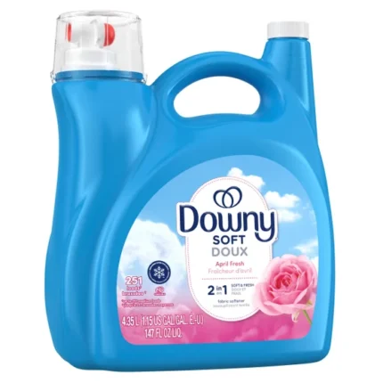 Downy Soft Liquid Fabric Softener April Fresh 4.35 L, 251 Loads