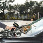 Lightweight handheld vacuum cleaning car
