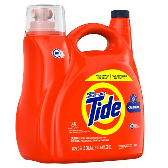 Tide Ultra Concentrated Liquid Laundry Detergent Original Scent