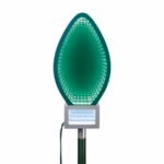 9" Infinity Mirror LED Pathway Lights, Set of 6