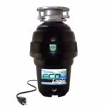 Eco-Logic 10 Premium Food Waste Disposer with 3-bolt Mount