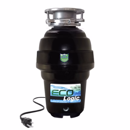 Eco-Logic 10 Premium Food Waste Disposer with 3-bolt Mount