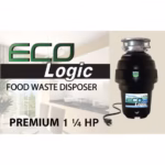 Eco-Logic 10 Premium Food Waste Disposer with 3-bolt Mount