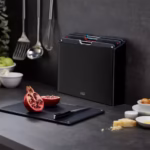 Joseph Joseph Folio 4-piece Cutting Board Set with Stainless-Steel Case