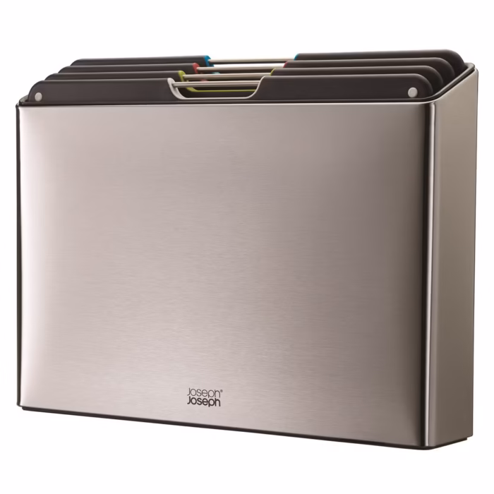 Joseph Joseph Folio 4-piece Cutting Board Set with Stainless-Steel Case