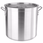 New Star Foodservice Aluminum Stock Pot with Lid, 37.9 L (40 qt.)