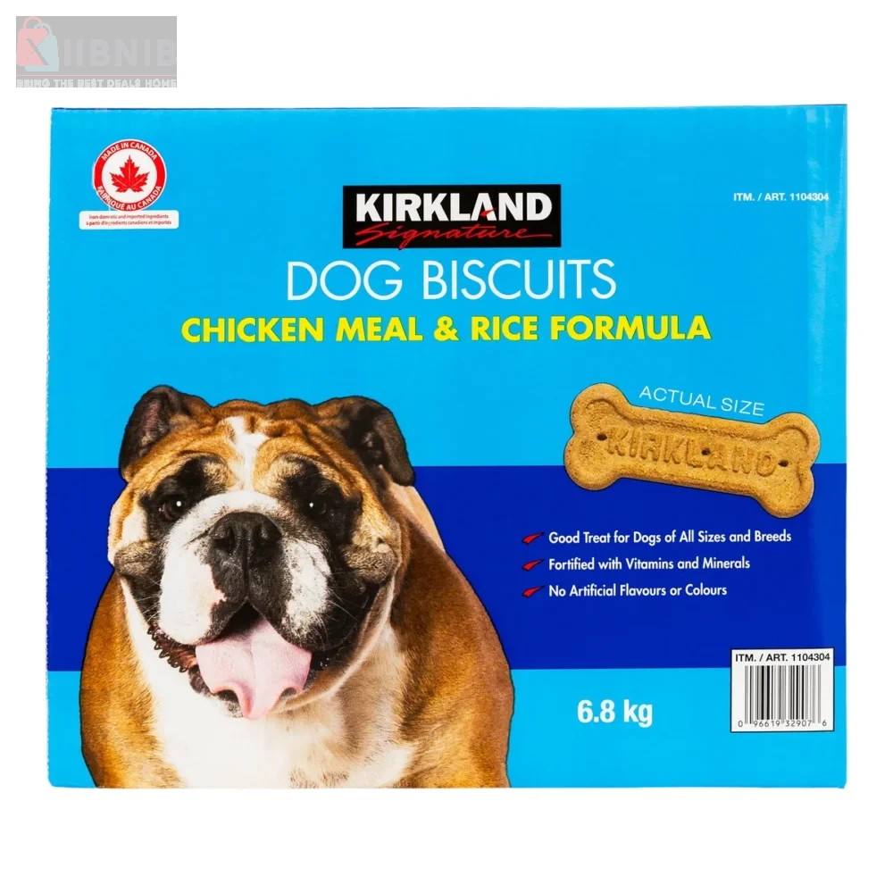 Kirkland Signature Chicken Meal Dog Bi cuit  6.8kg – Dog Treat  & Chew  | XIIBNIB