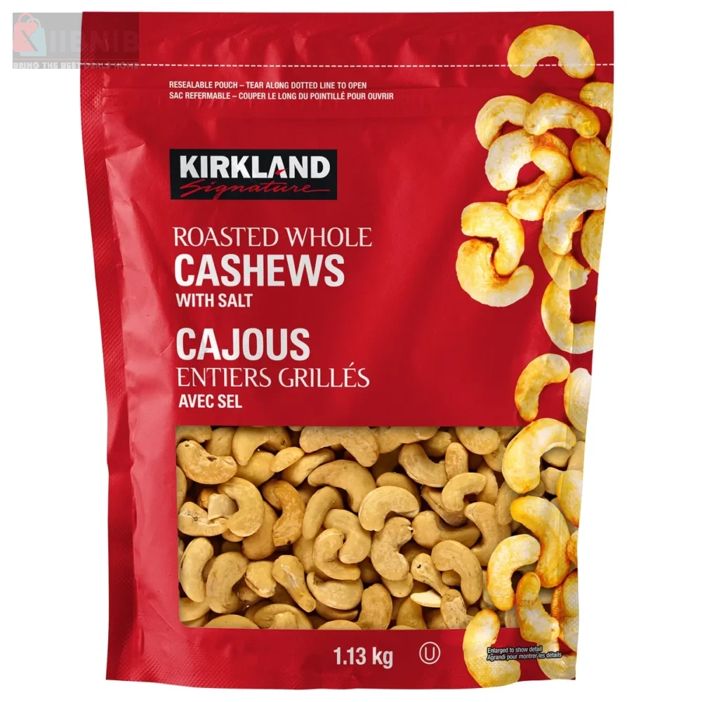 Kirkland Signature Roa ted Ca hew  with Salt, 1.13 kg – Food & Beverage  | XIIBNIB