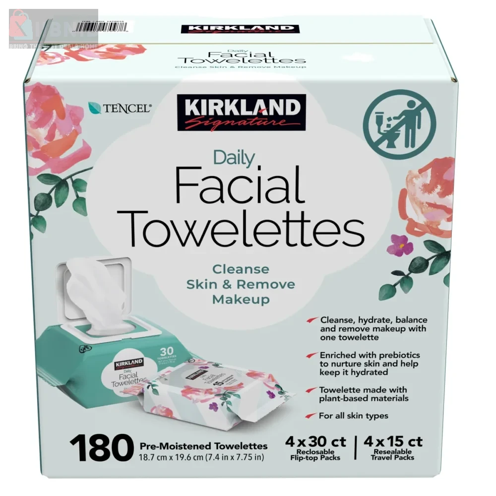 Kirkland Signature Daily Facial Towelette  – Skin Care & Beauty | XIIBNIB