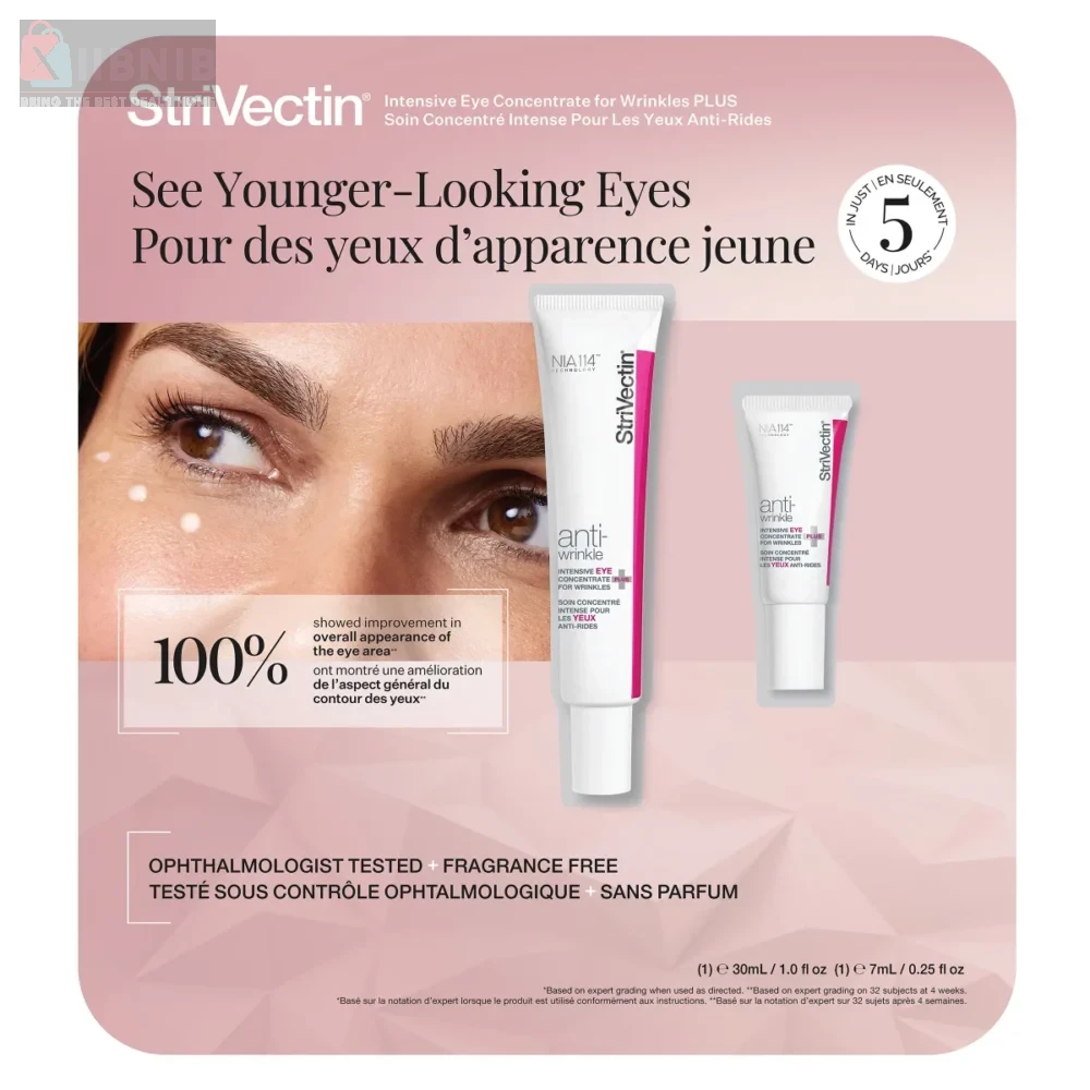 StriVectin Inten ive Eye Concentrate for Wrinkle  PLUS, 38.35 g + 7.09 g – Skin Care & Beauty | XIIBNIB