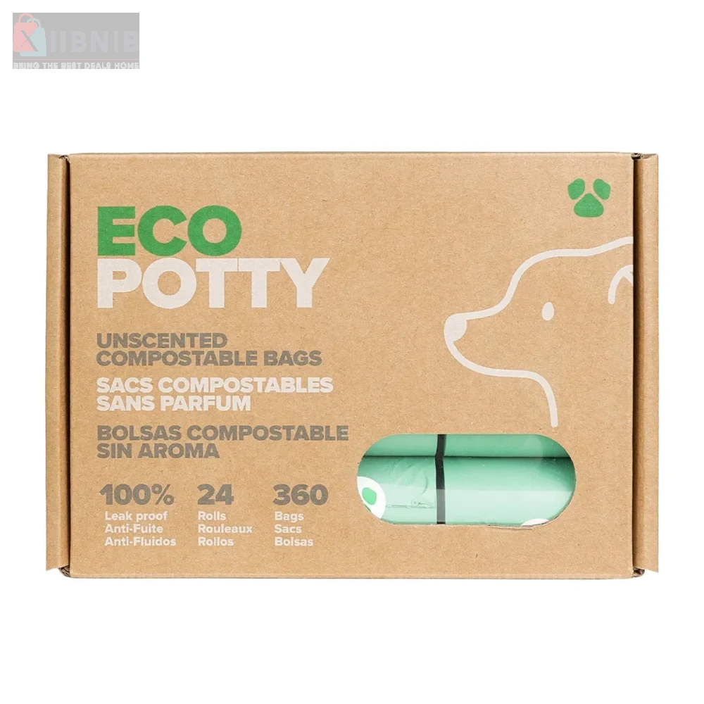 ECO POTTY Compo table Poop Bag  360-Count – Bulk Pet Supplie  | XIIBNIB
