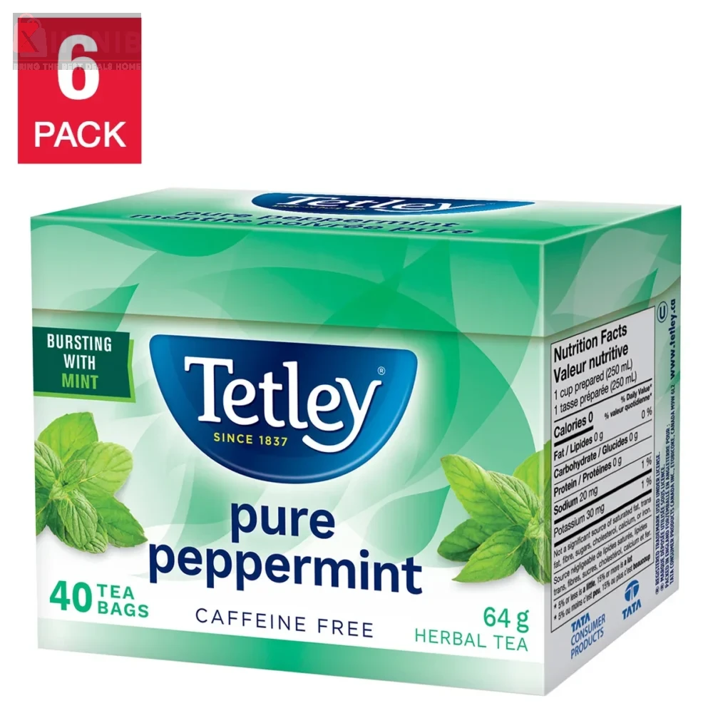 Tetley Peppermint Tea, 240-Count – Tea | XIIBNIB