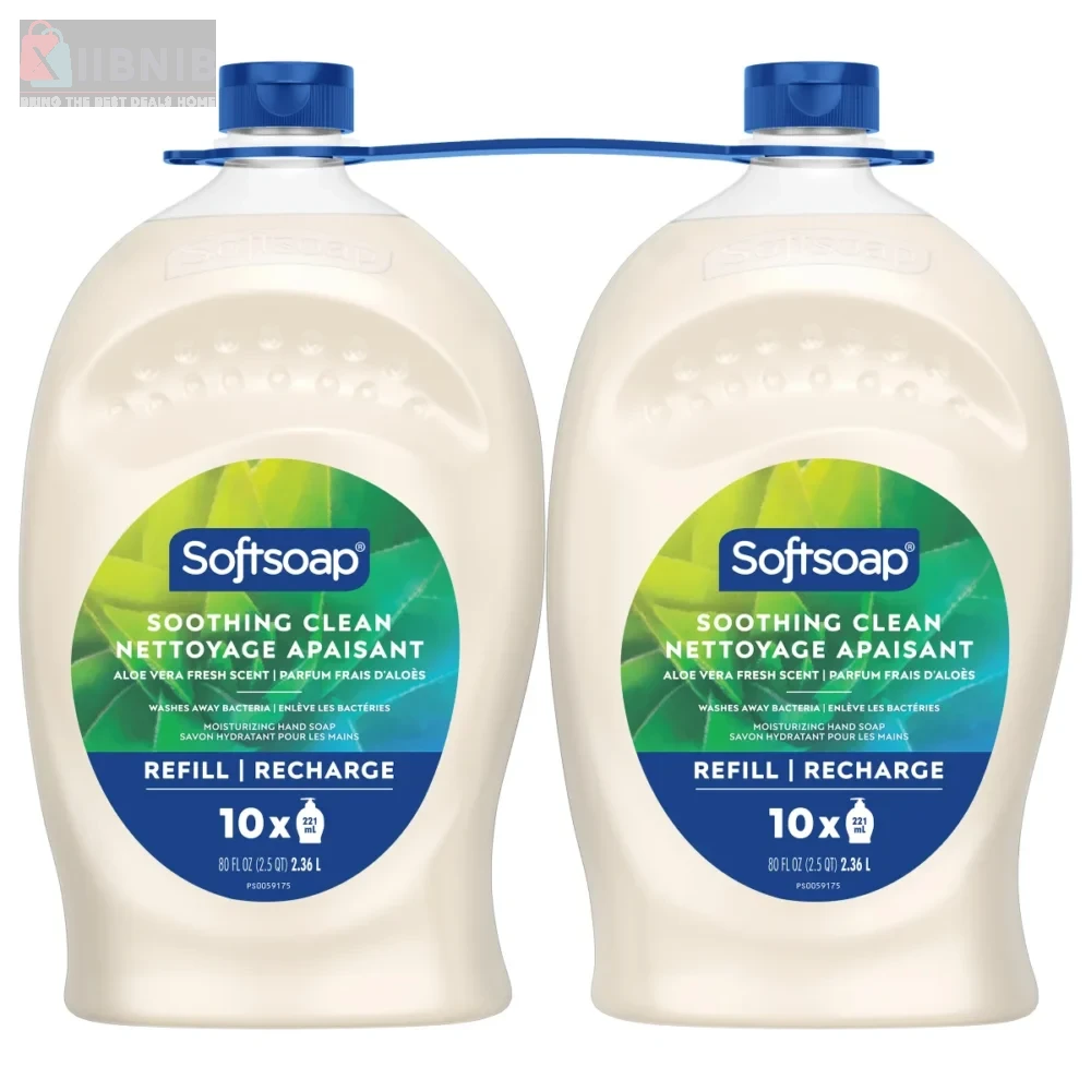 Soft oap Aloe Vera Soap, 2 × 2.36 L – Health & Wellne  | XIIBNIB