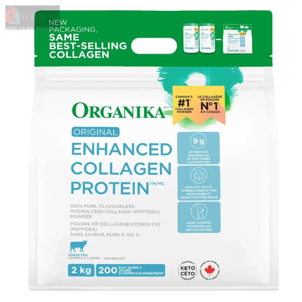 Organika Enhanced Collagen, 2kg – Collagen & Protein | XIIBNIB