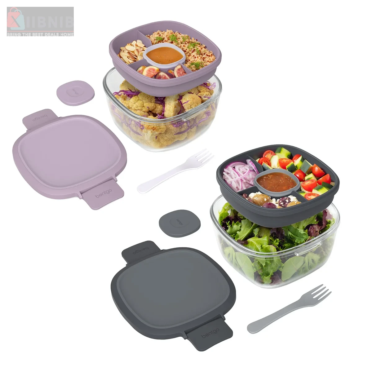 Bentgo Gla  Salad Container, 2-pack – Food & Beverage  | XIIBNIB
