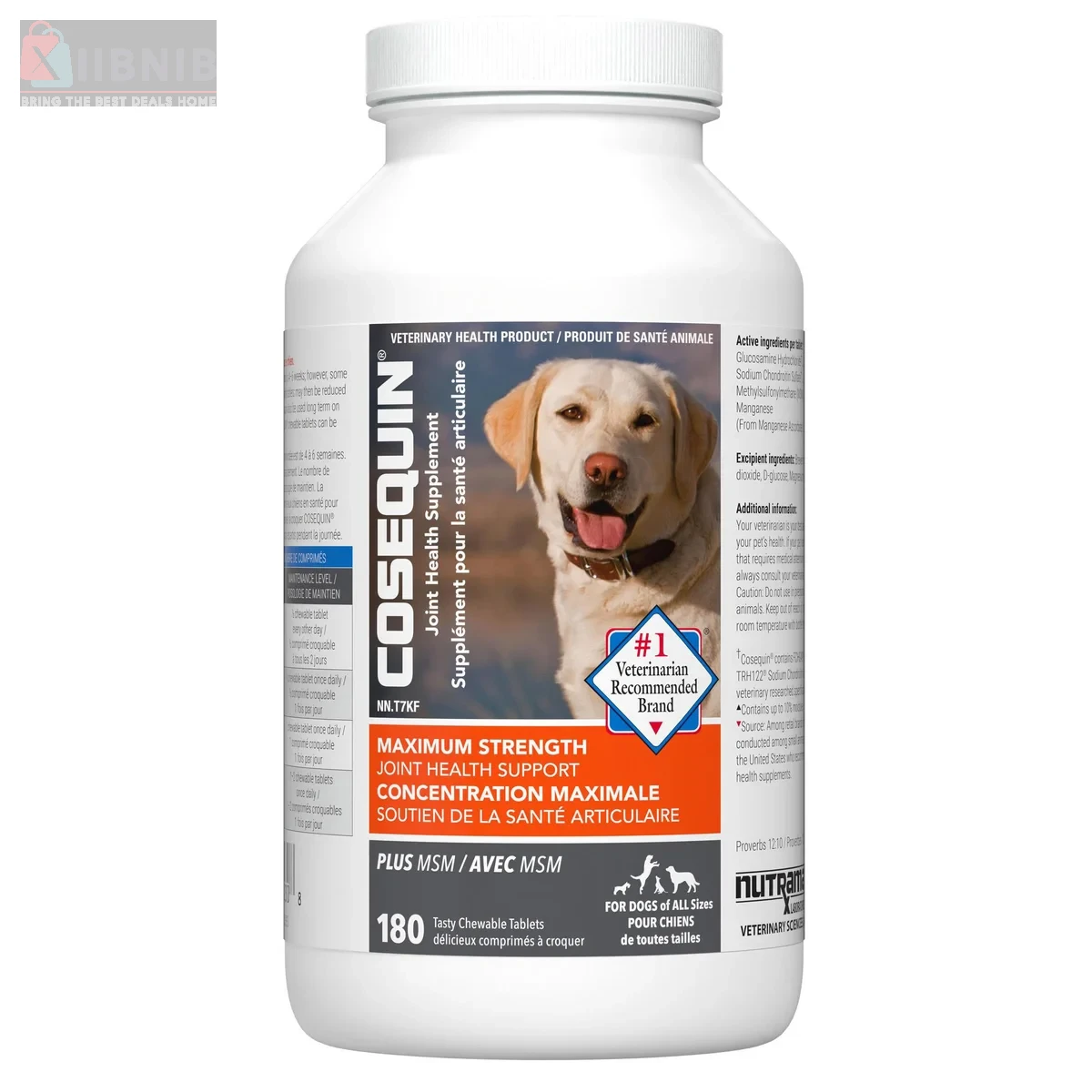 Co equin DS Maximum Strength Plu  MSM 360-Count – Bulk Pet Supplie  | XIIBNIB