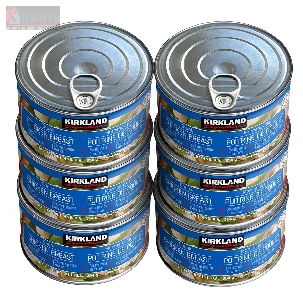 Kirkland Signature Chicken Breast Canned Kirkland Signature Chicken Brea t Canned-6 CAN – Grocery & Hou ehold | XIIBNIB