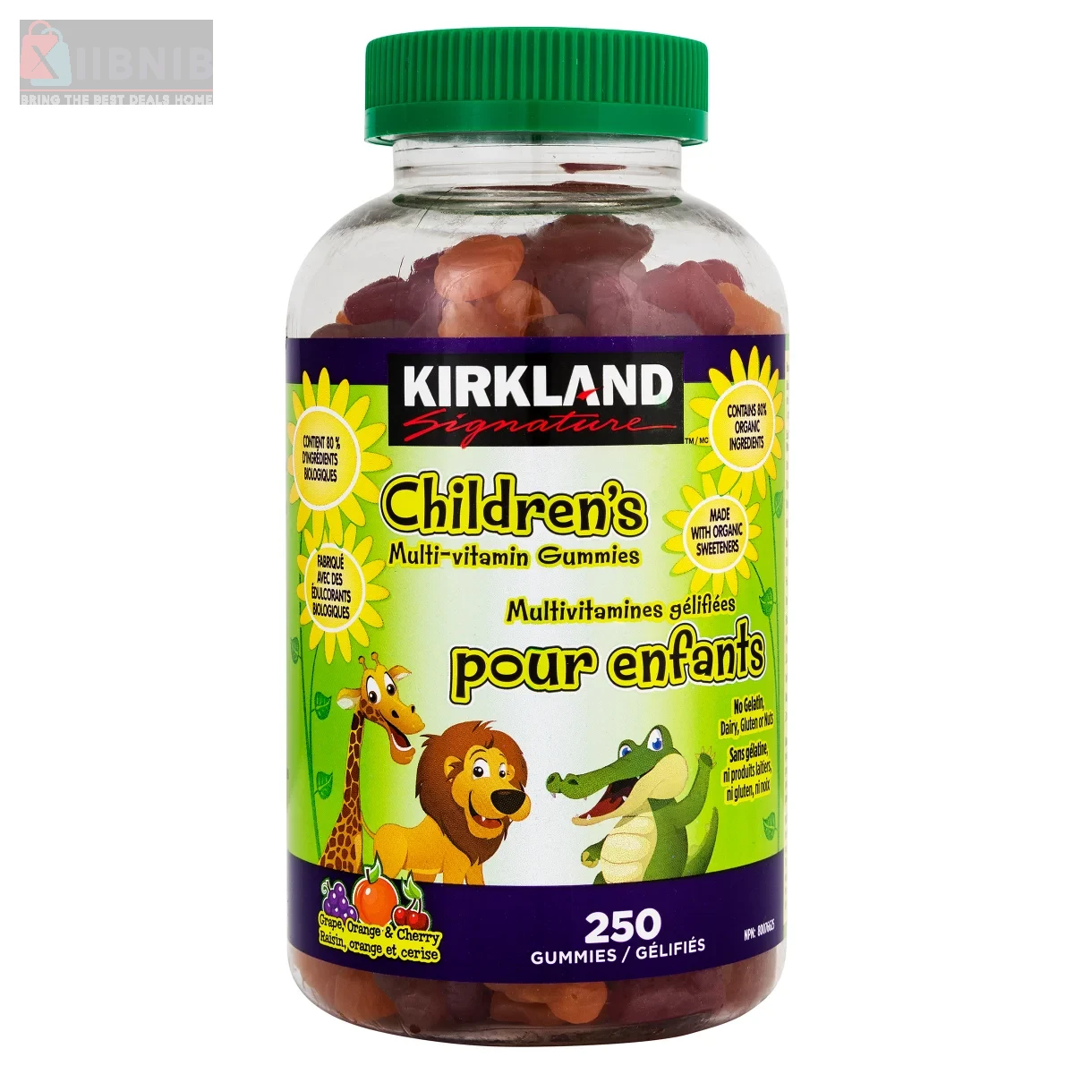Kirkland Signature Children'  Multi-vitamin Gummie  – Vitamin  & Supplement  | XIIBNIB