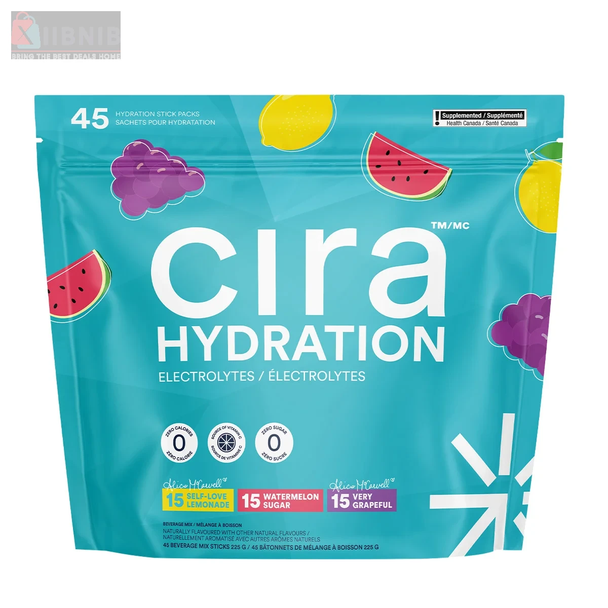 Cira Hydration Mix Electrolyte , 45 x 5 g – Health & Wellne  | XIIBNIB