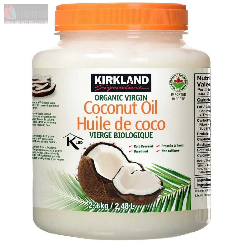 KS Organic Virgin Coconut Oil, 2.3 kg – Grocery & Hou ehold | XIIBNIB