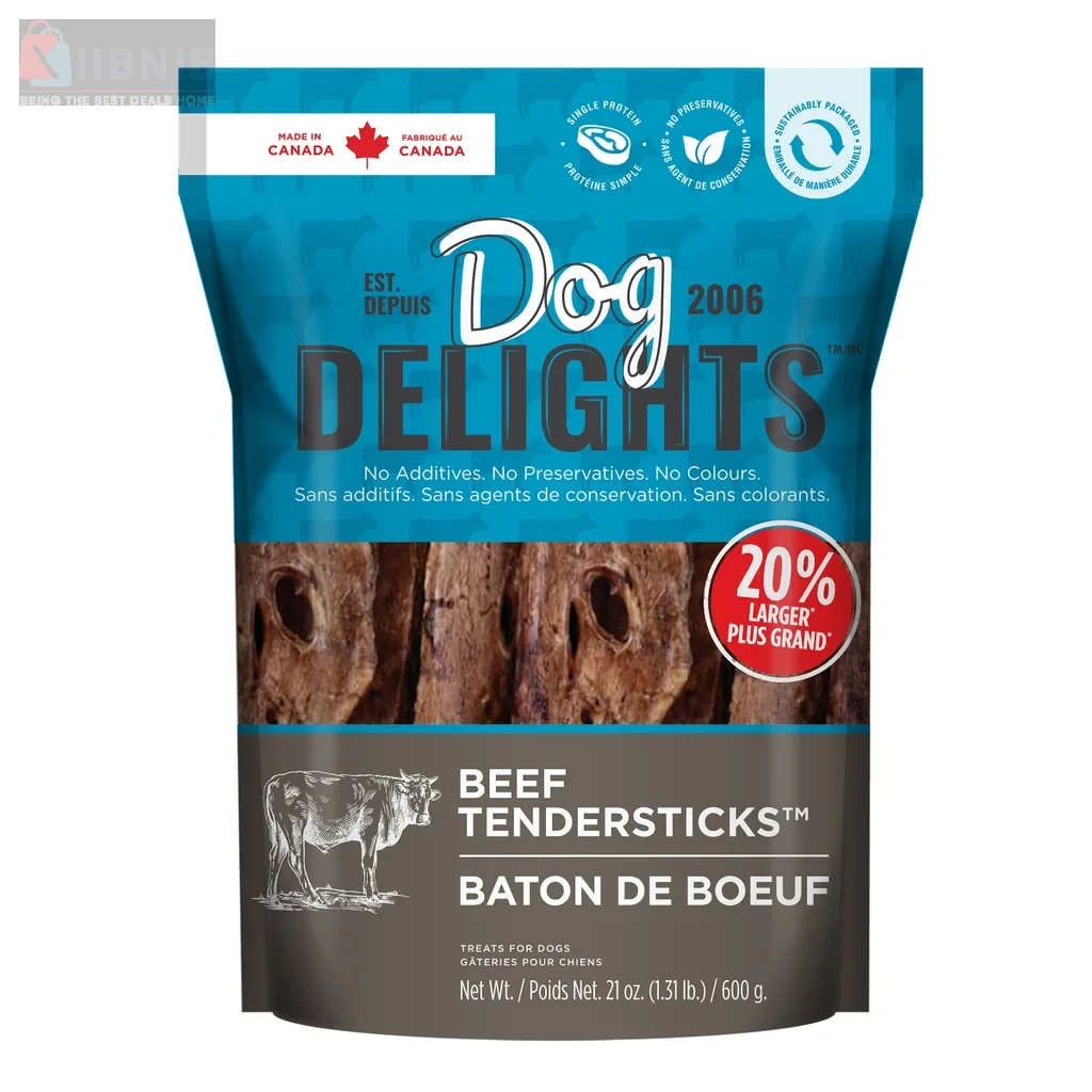 Dog Delight  Beef Tender tick  Dog Treat  600g – Dog Treat  & Chew  | XIIBNIB