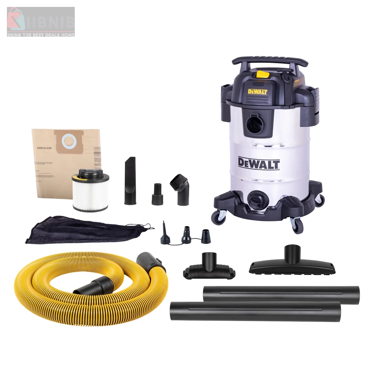 Dewalt Stainle  Steel Wet & Dry Vacuum 8 Gallon/30L – Fan  & Climate Control | XIIBNIB