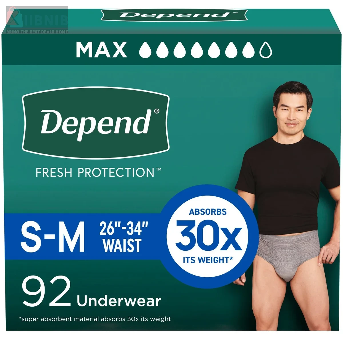 Depend Men'  Maximum Ab orbency Underwear – Per onal Care E ential  | XIIBNIB