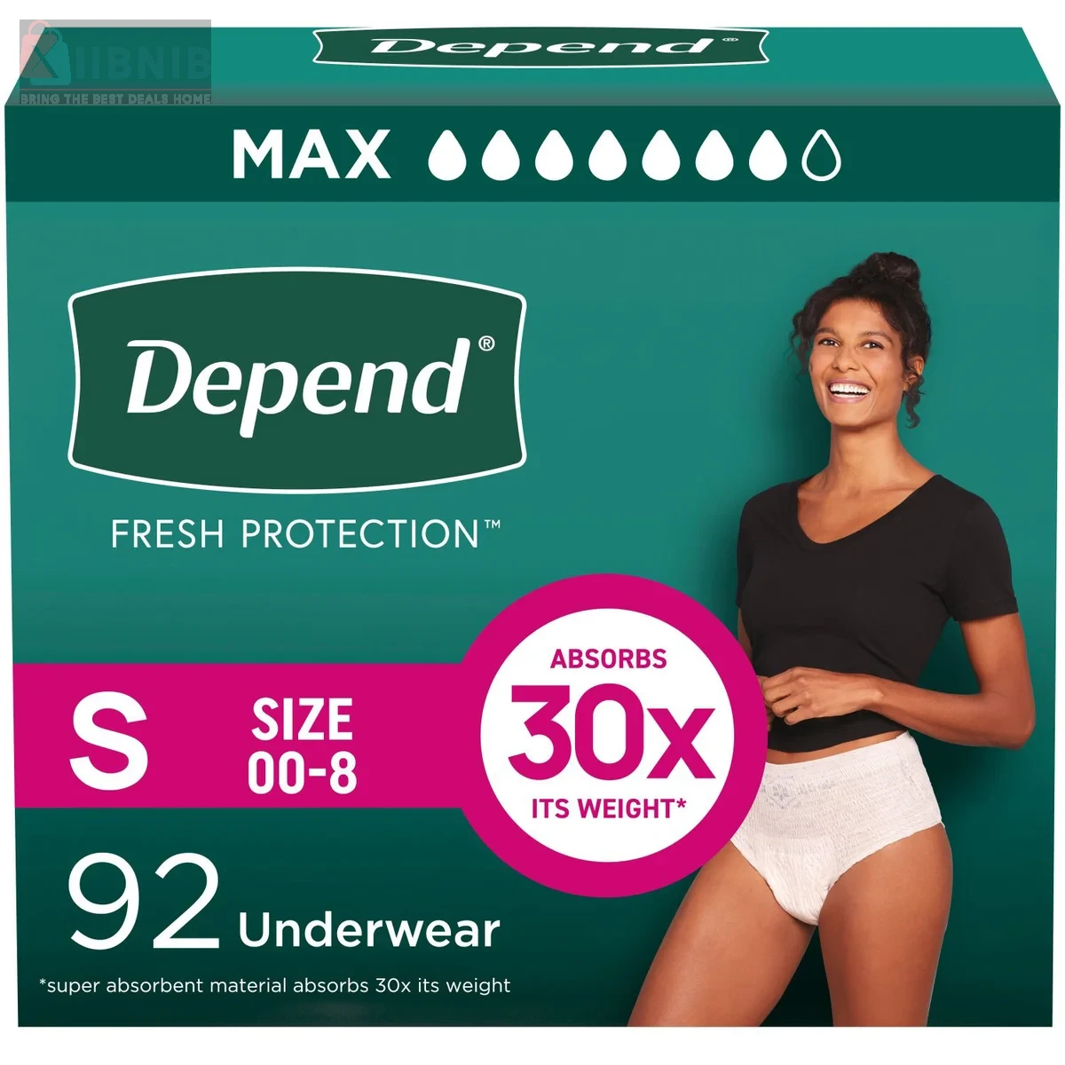 Depend Women'  Maximum Ab orbency Underwear – Per onal Care E ential  | XIIBNIB