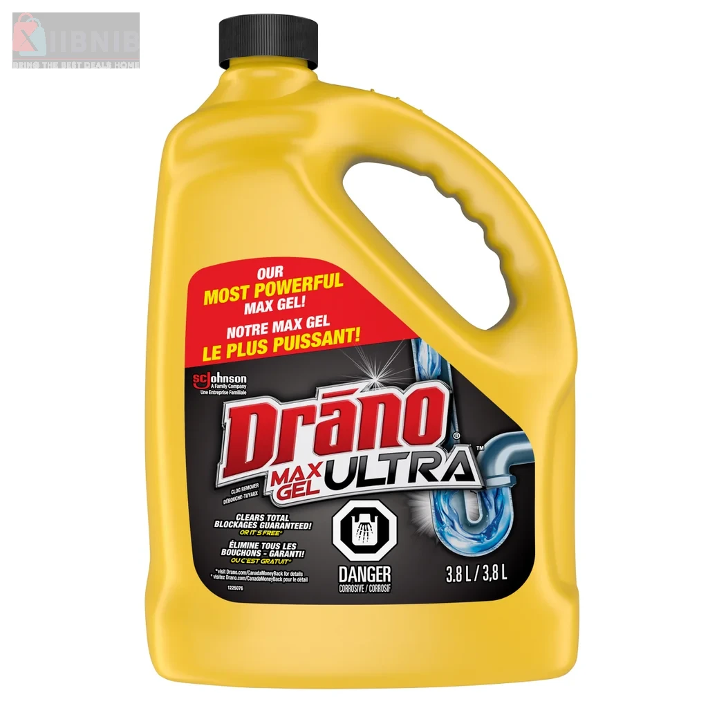 Drano Max Gel Ultra Clog Remover and Cleaner – Cleaning Supplie  | XIIBNIB