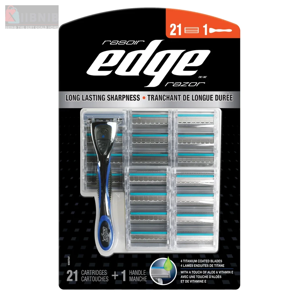 Edge Razor + 21 Cartridge  – Razor  & Grooming | XIIBNIB