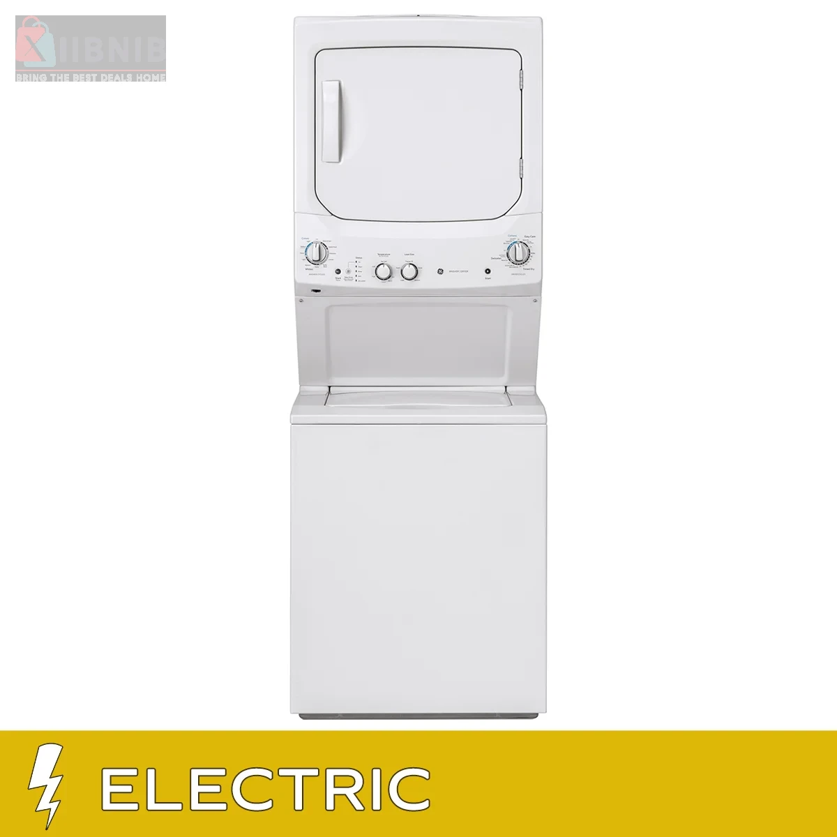 GE 27 in. Electric White 4.4 cu. ft.  Wa her and 5.9 cu. ft. Dryer Laundry Centre – Appliance  | XIIBNIB