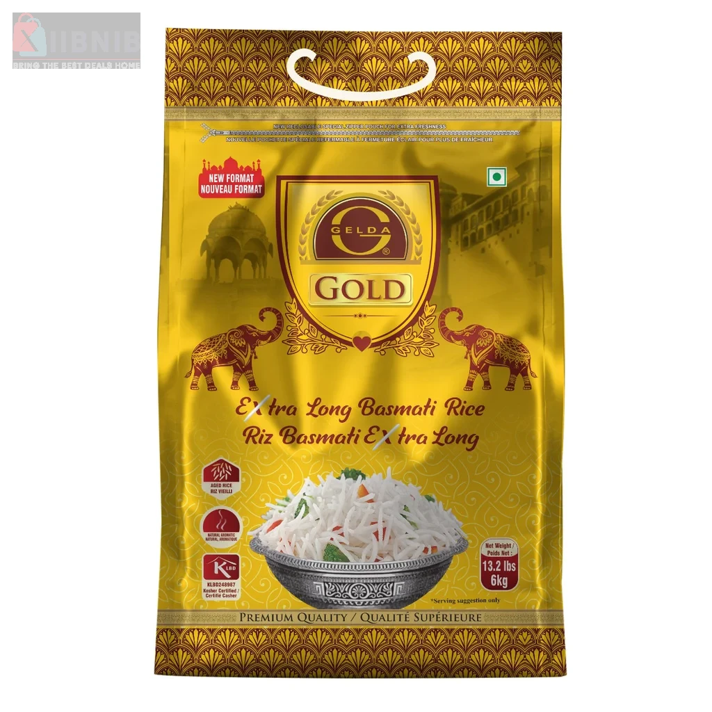 Gelda Gold Extra Long Ba mati Rice, 6 kg – Home Improvement | XIIBNIB