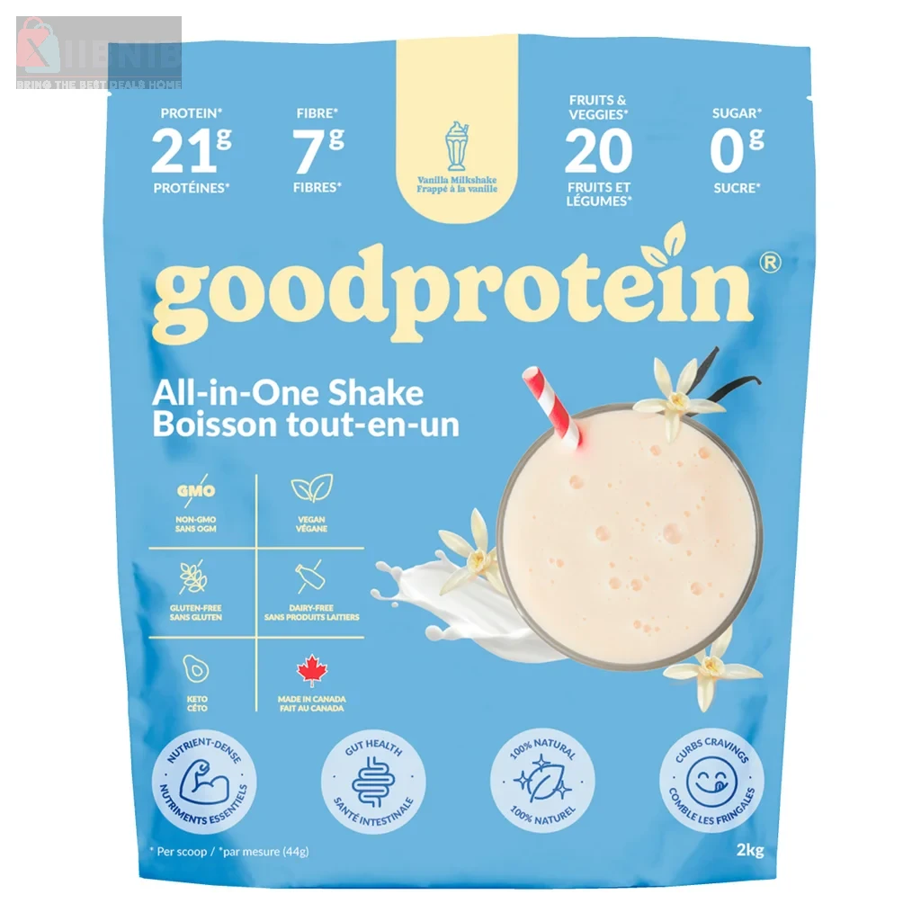 Good Protein Vanilla Milk hake All-in-One – Collagen & Protein | XIIBNIB
