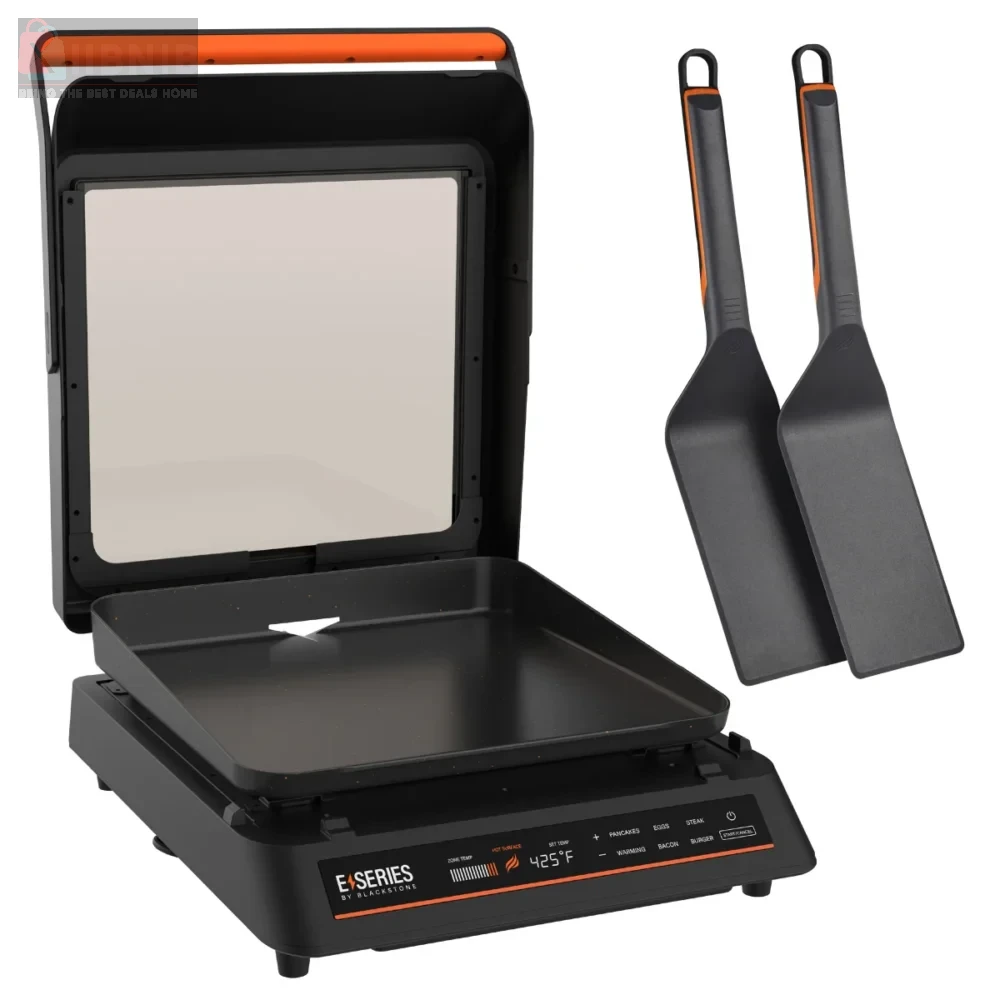 Black tone E-Serie  Electric Tabletop Griddle (14 in.) – BBQ  & Outdoor Cooking | XIIBNIB