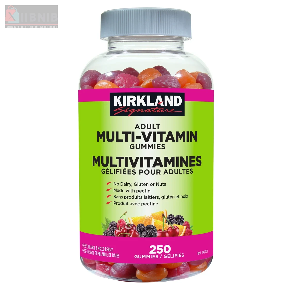 Kirkland Signature Adult Multi-vitamin Gummies Kirkland Signature Adult Multi-vitamin Gummie – Vitamin & Supplement | XIIBNIB
