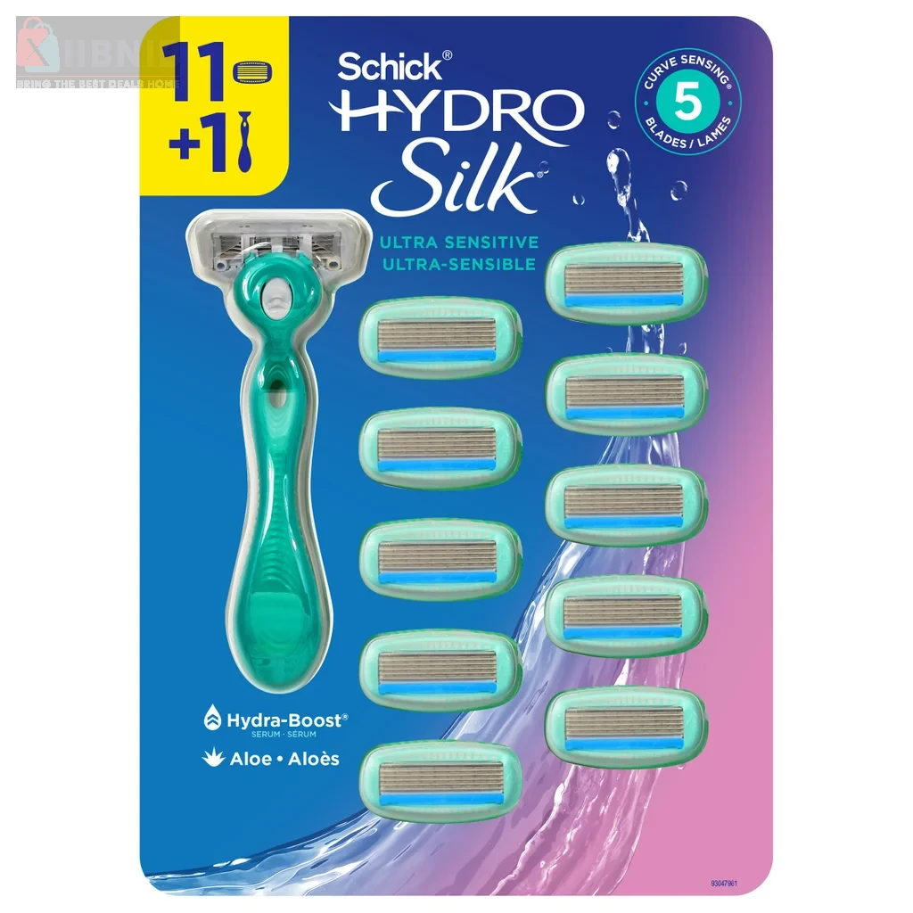Schick Hydro Silk Ultra Sen itive Razor – Razor  & Grooming | XIIBNIB