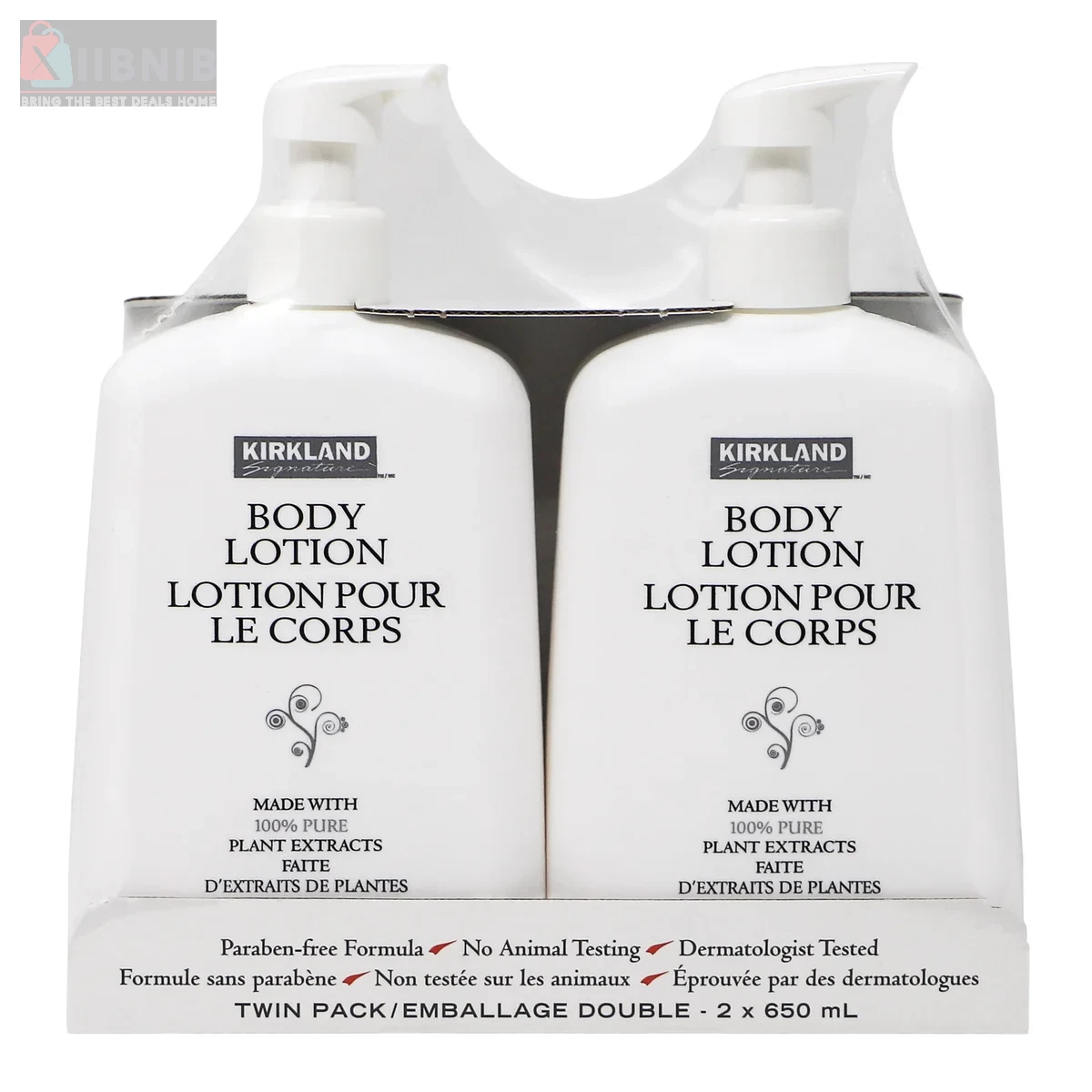 Kirkland Signature Body Lotion, 2 x 650 mL – Skin Care & Beauty | XIIBNIB
