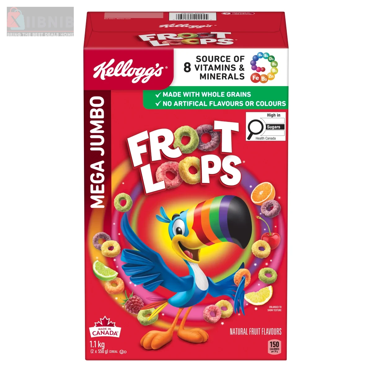 Kellogg’  Froot Loop , 1.1 kg – Grocery & Hou ehold | XIIBNIB
