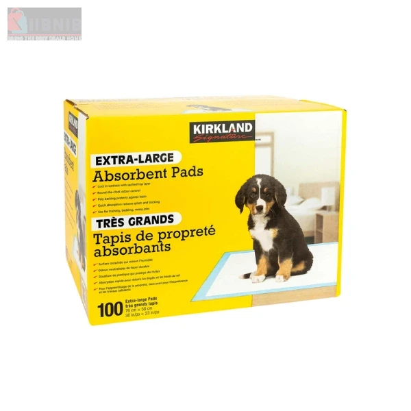 Kirkland Signature Ab orbent Puppy Pad  2-Pack – Cleanup & Wa te Bag  | XIIBNIB