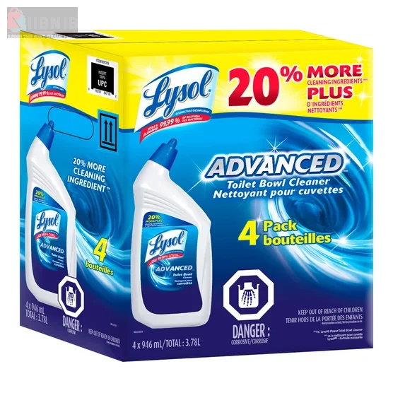Ly ol Advanced Toilet Bowl Cleaner, 4 × 946 mL – Cleaning Supplie  | XIIBNIB