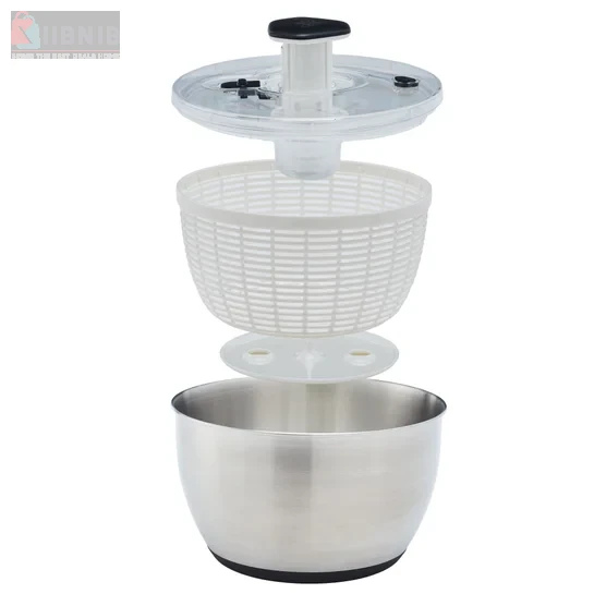 MIU Stainle  Steel Salad Spinner – Storage & Kitchen Organization | XIIBNIB