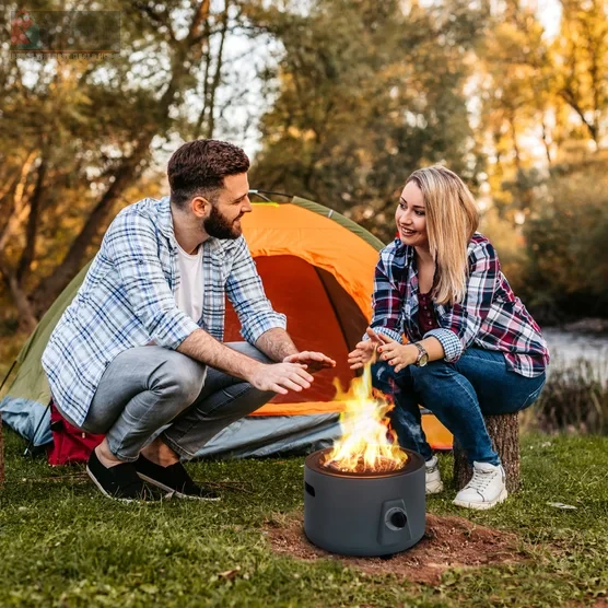 Paramount Propane Campfire Fire Pit – Camping | XIIBNIB