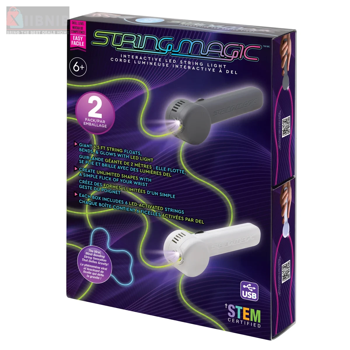 Interactive LED String Light Toy, Buy Online Canada – Toy  | XIIBNIB