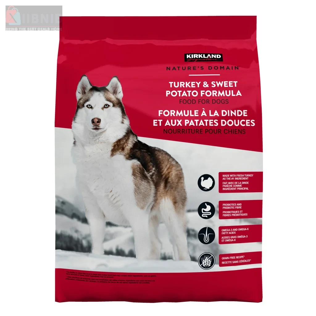 Kirkland Nature'  Domain Turkey Sweet Potato Dog Food 13.6kg – Dog Food | XIIBNIB