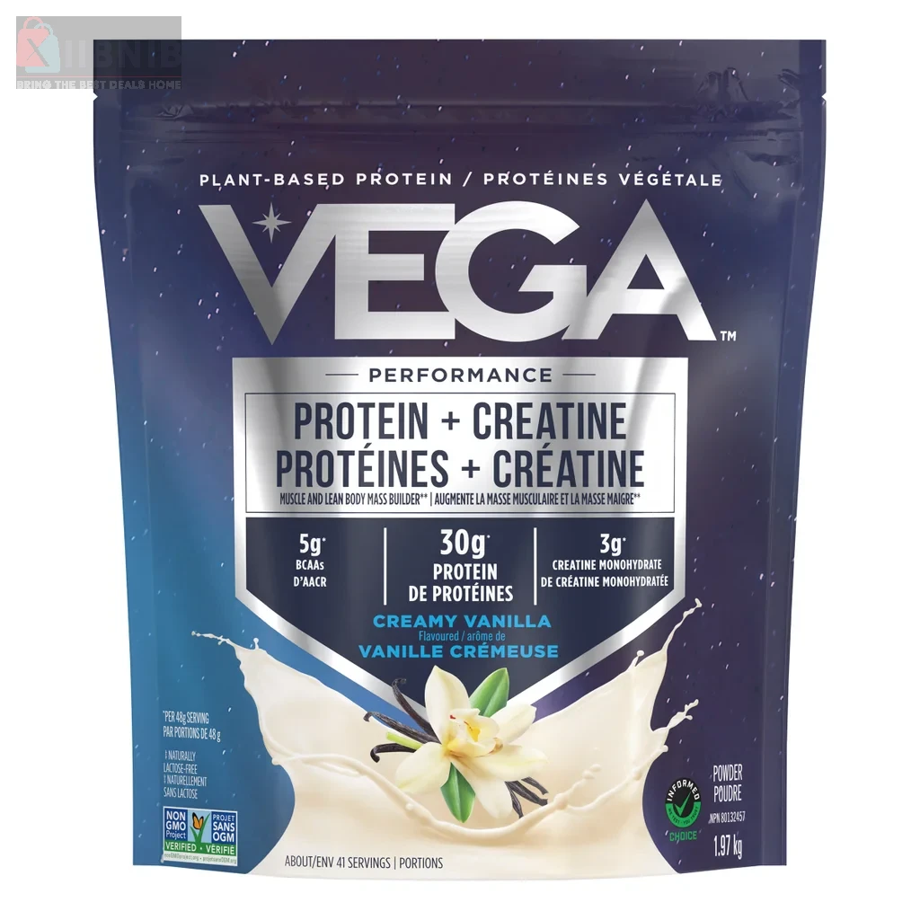 Vega Vanilla Plant-Ba ed Protein Creatine – Collagen & Protein | XIIBNIB